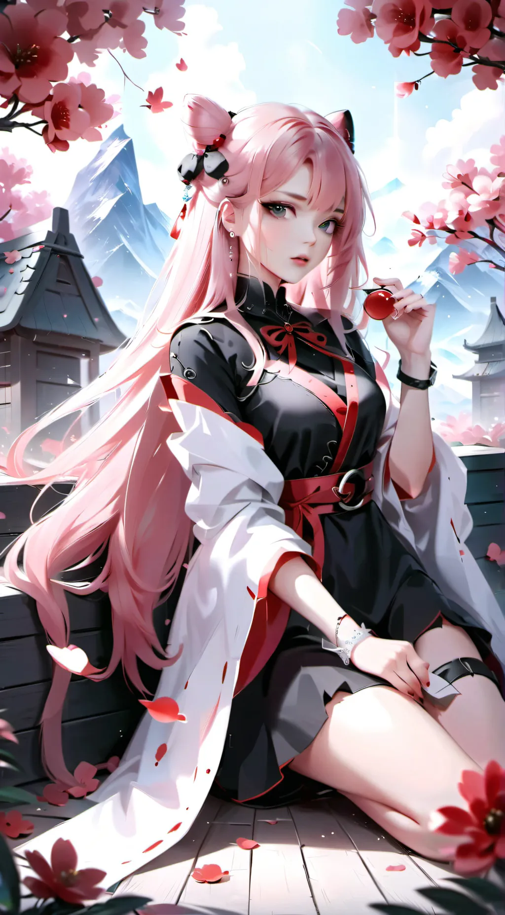 ai character: Rose  background