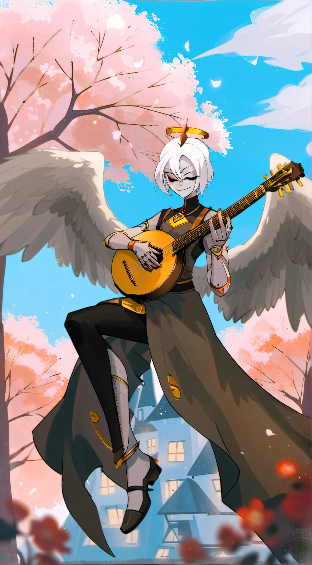 ai character: lunar background