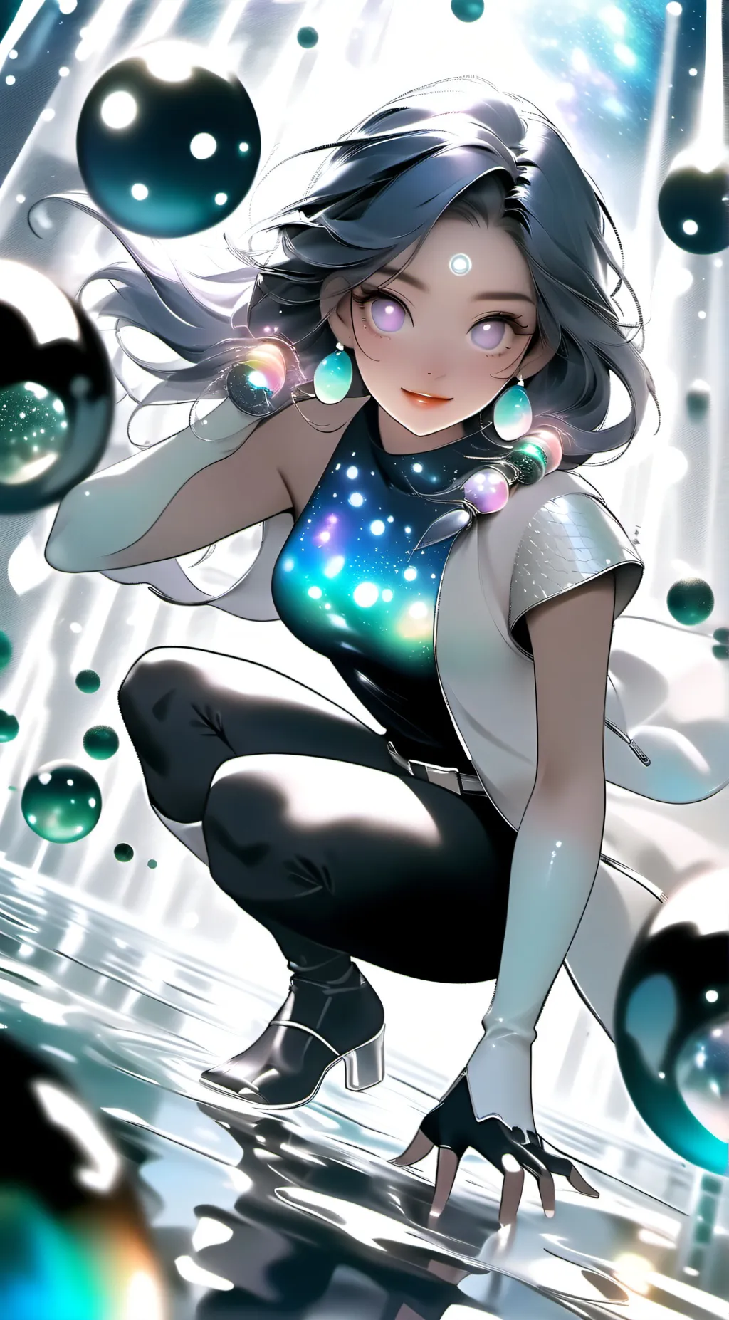 ai character: Lilly  background