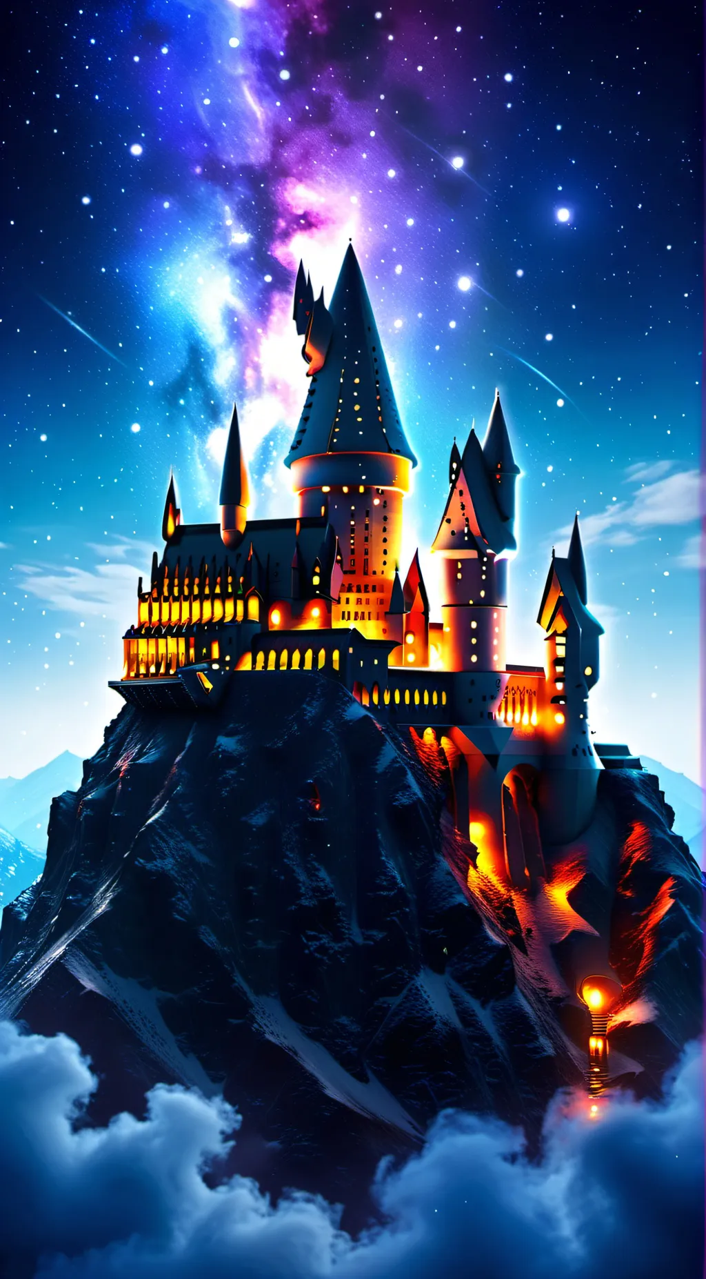 ai character: ❤💙💚💛Hogwarts💛💚💙❤ background