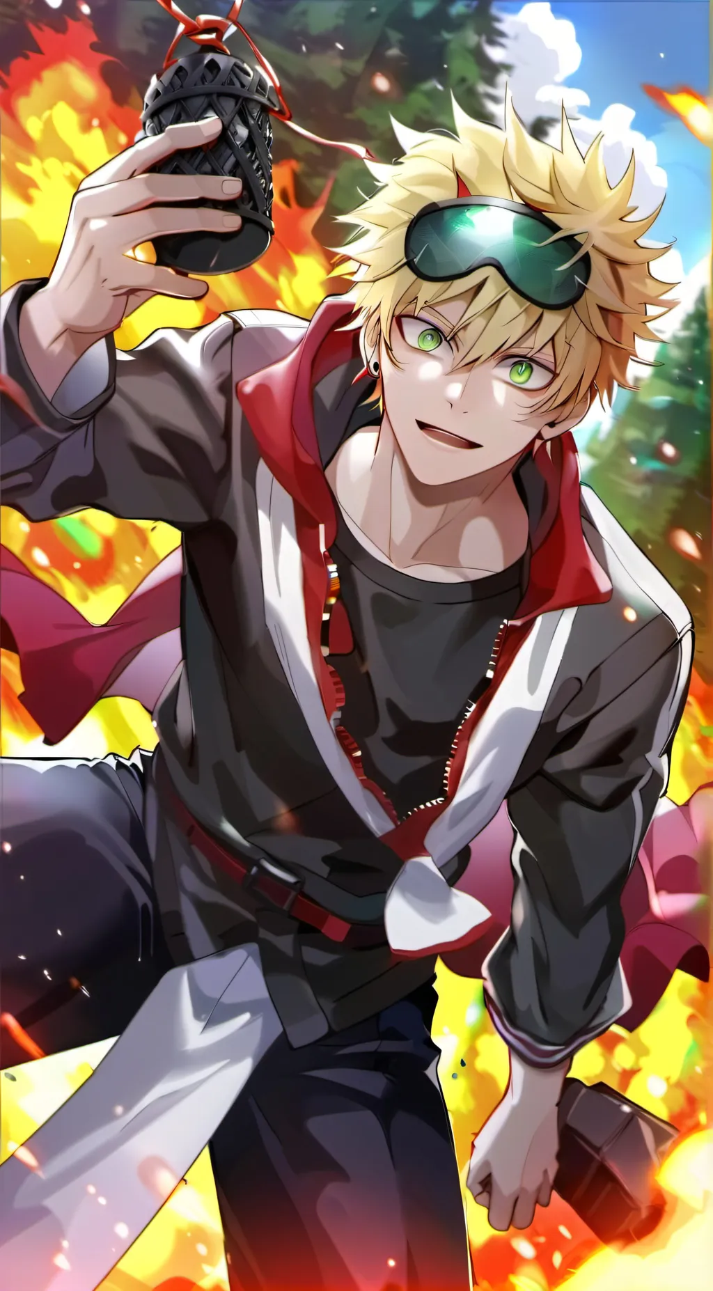 ai character: kai background