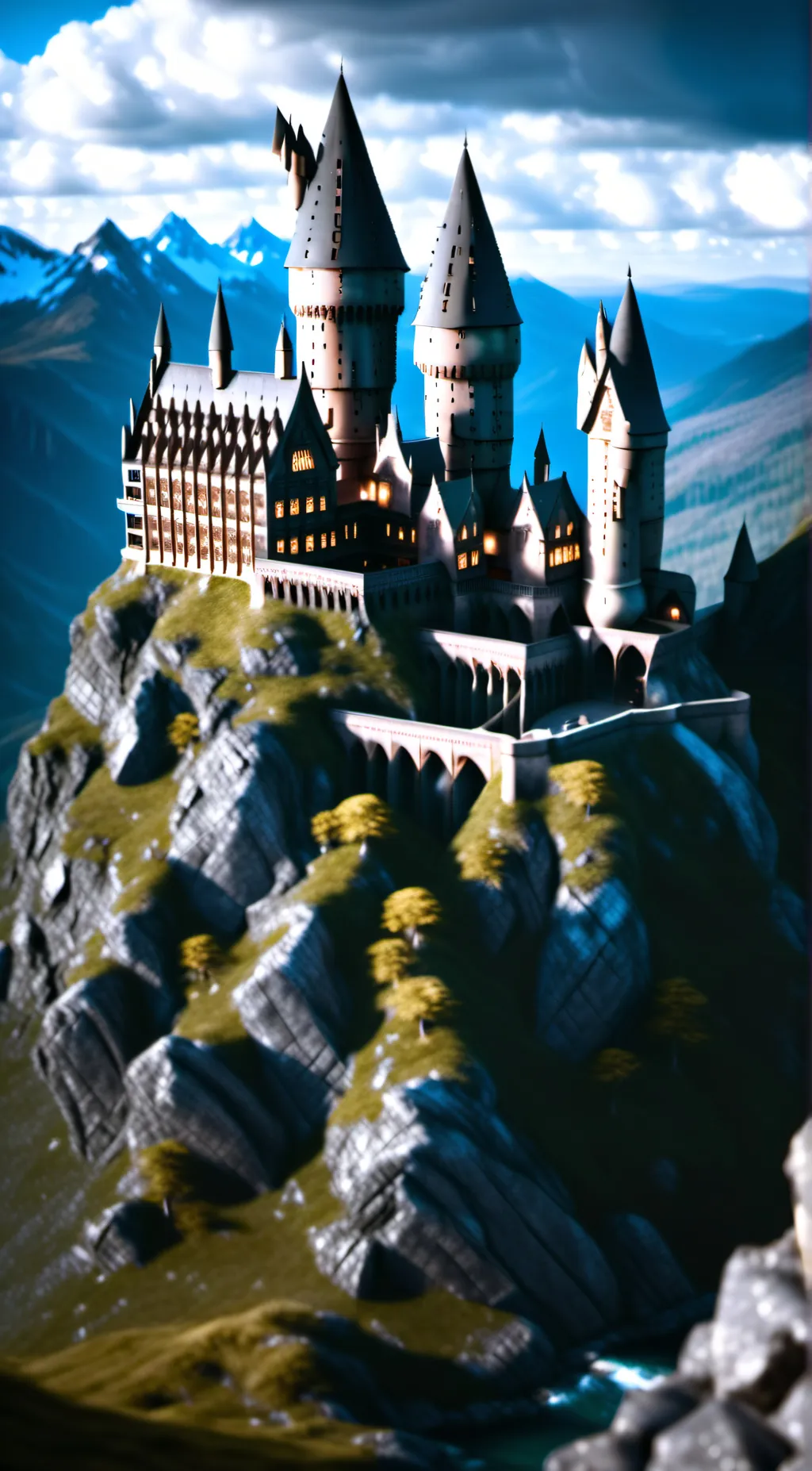 ai character: Hogwarts Life background