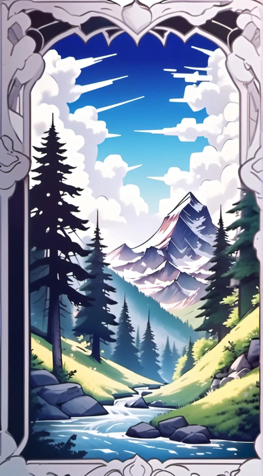 ai character: MHA feild trip background