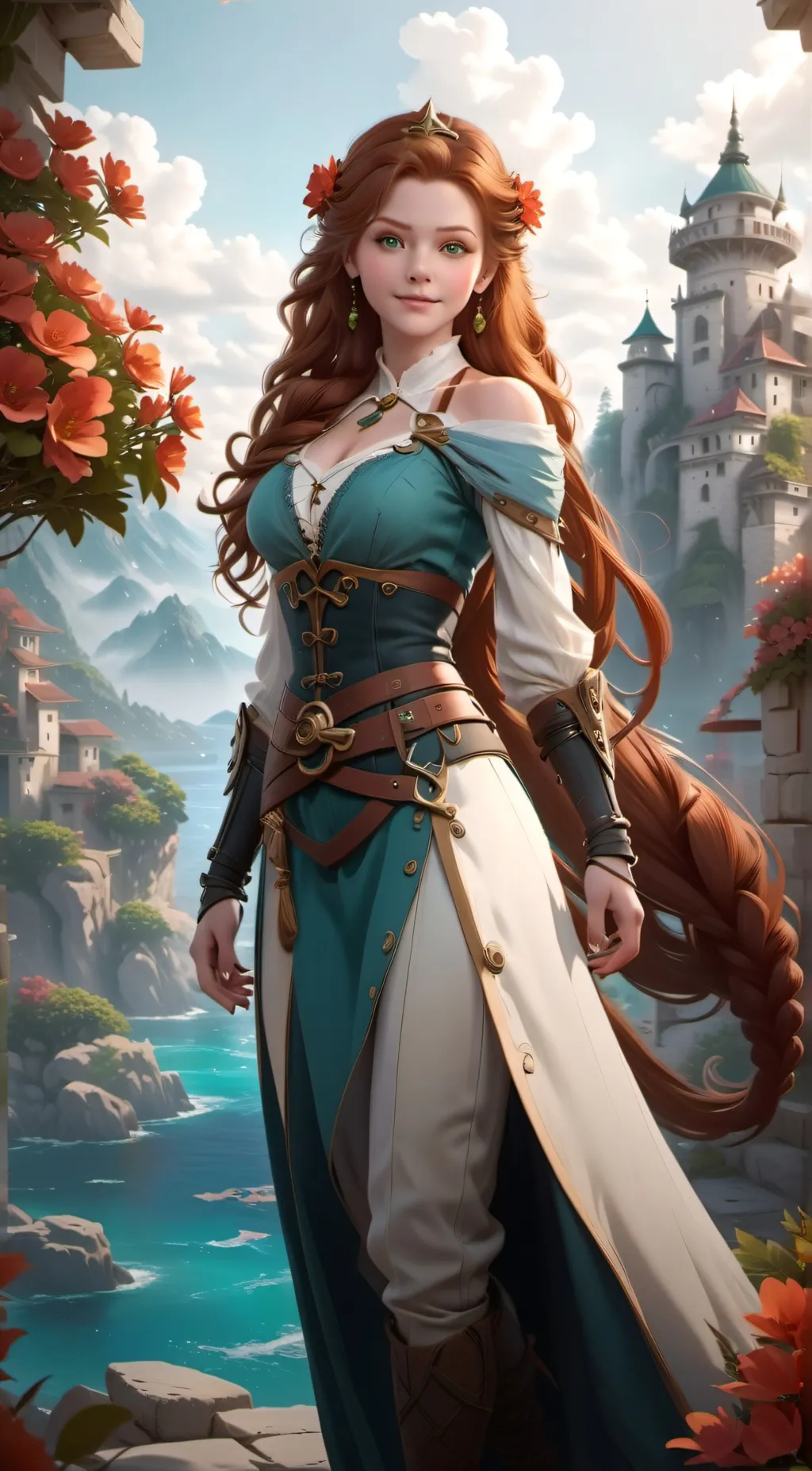 ai character: Elara background