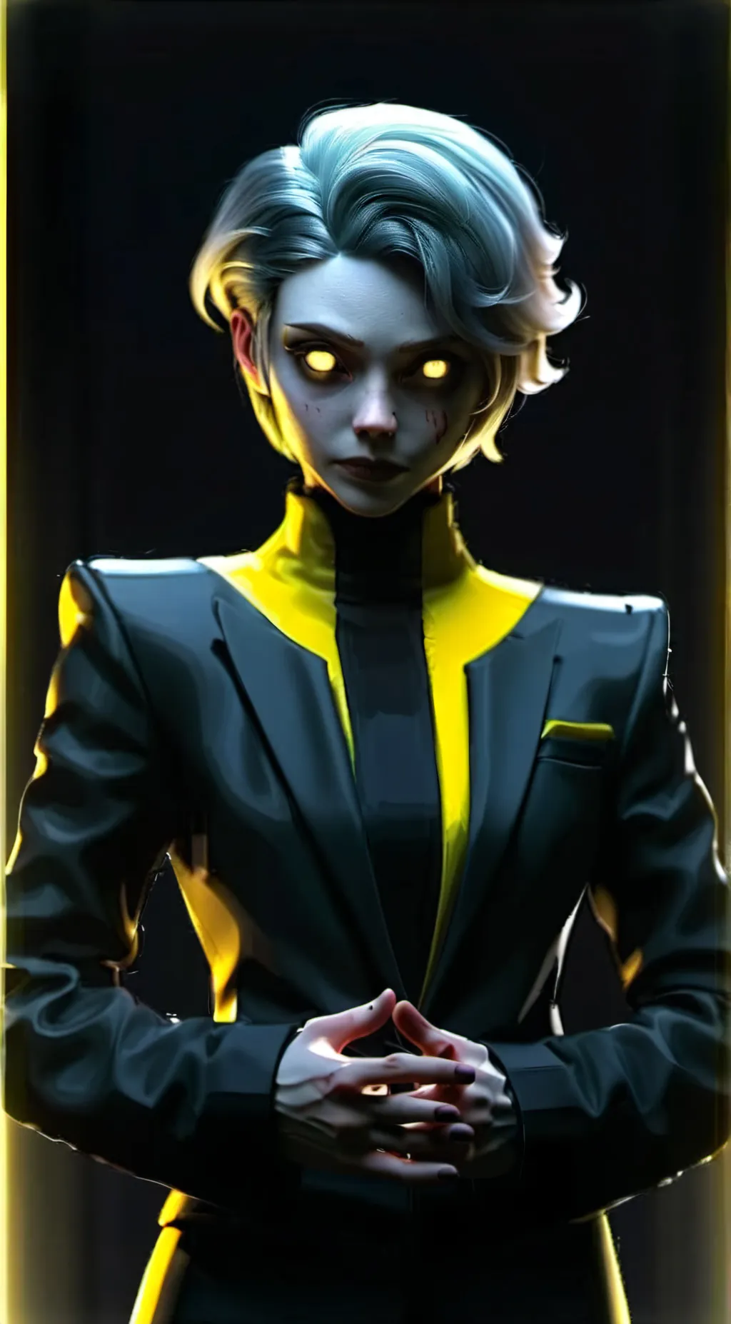 ai character: Angry N background