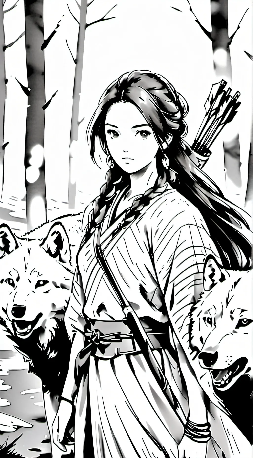 Talkie AI - Chat with Huntress & wolves