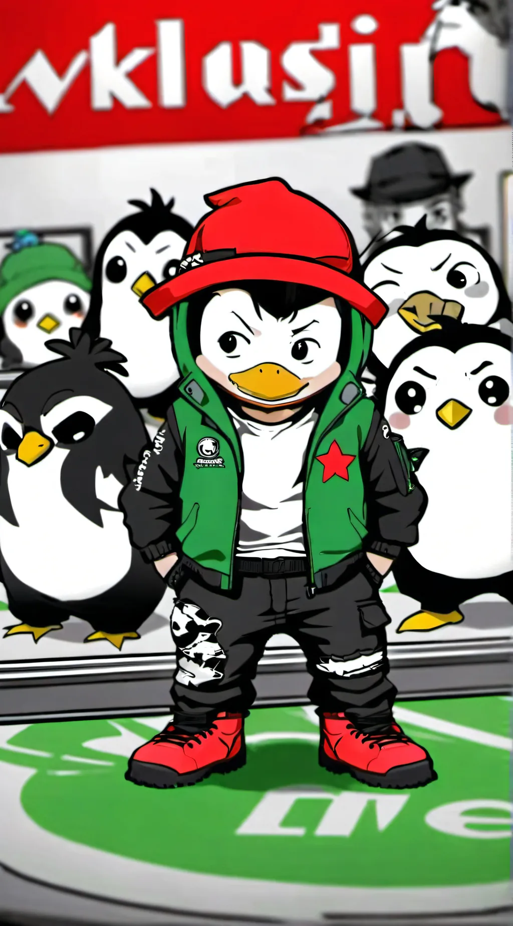 ai character: skibidi toilet background