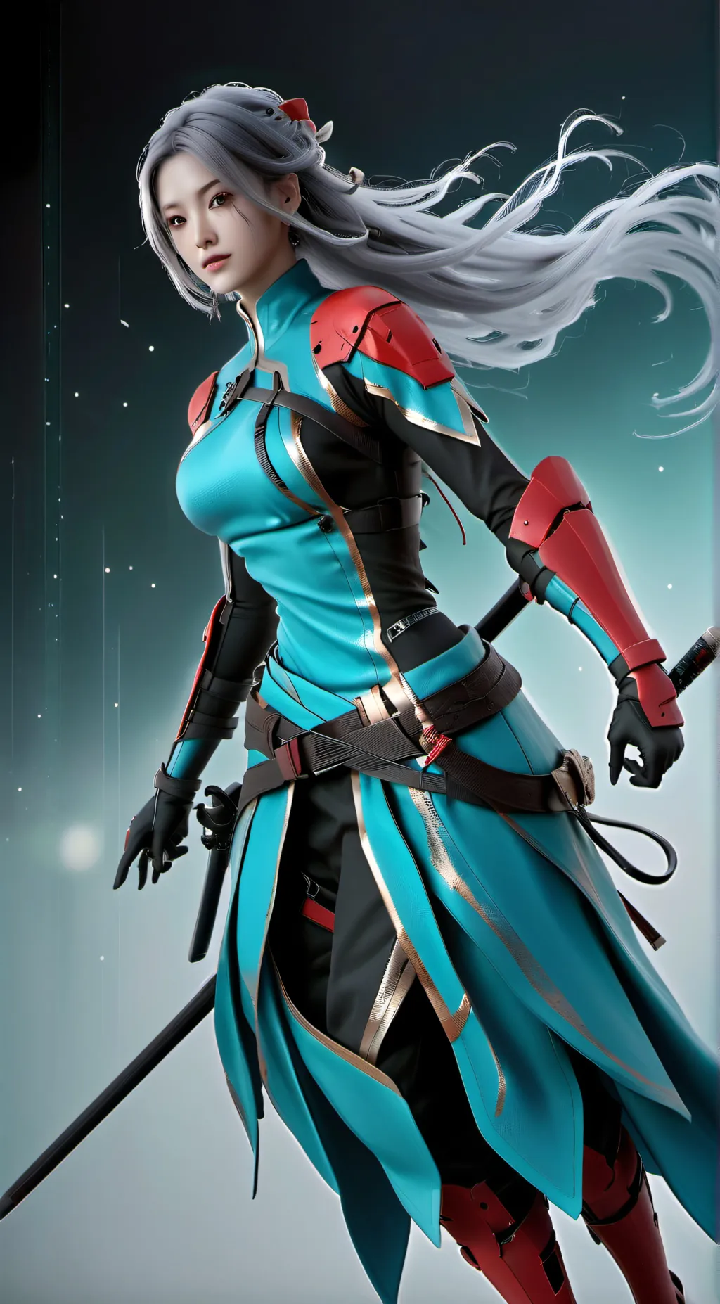 ai character: Izzy  background