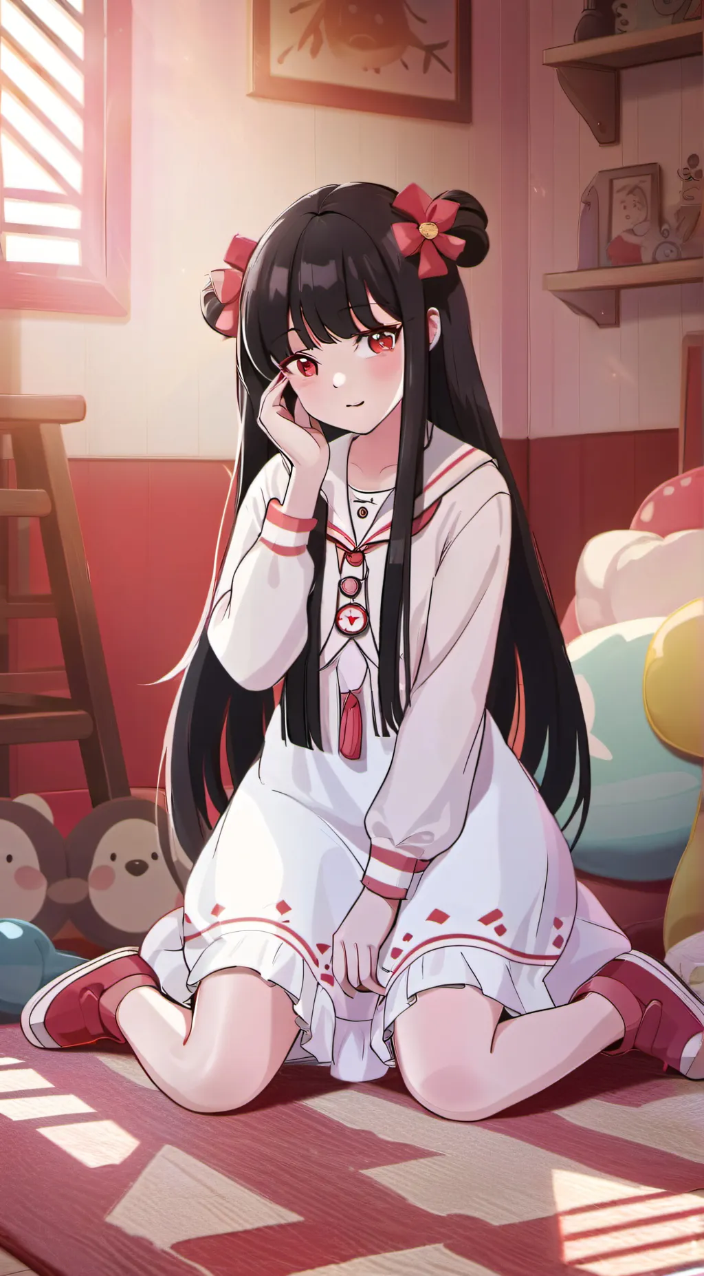 ai character: Nicole Min background