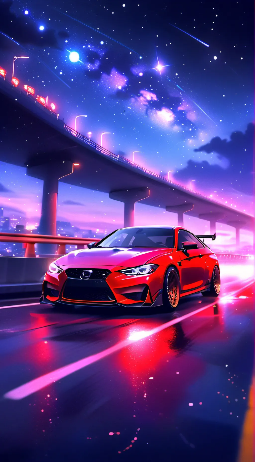 Talkie AI - Chat with HH driving (night)