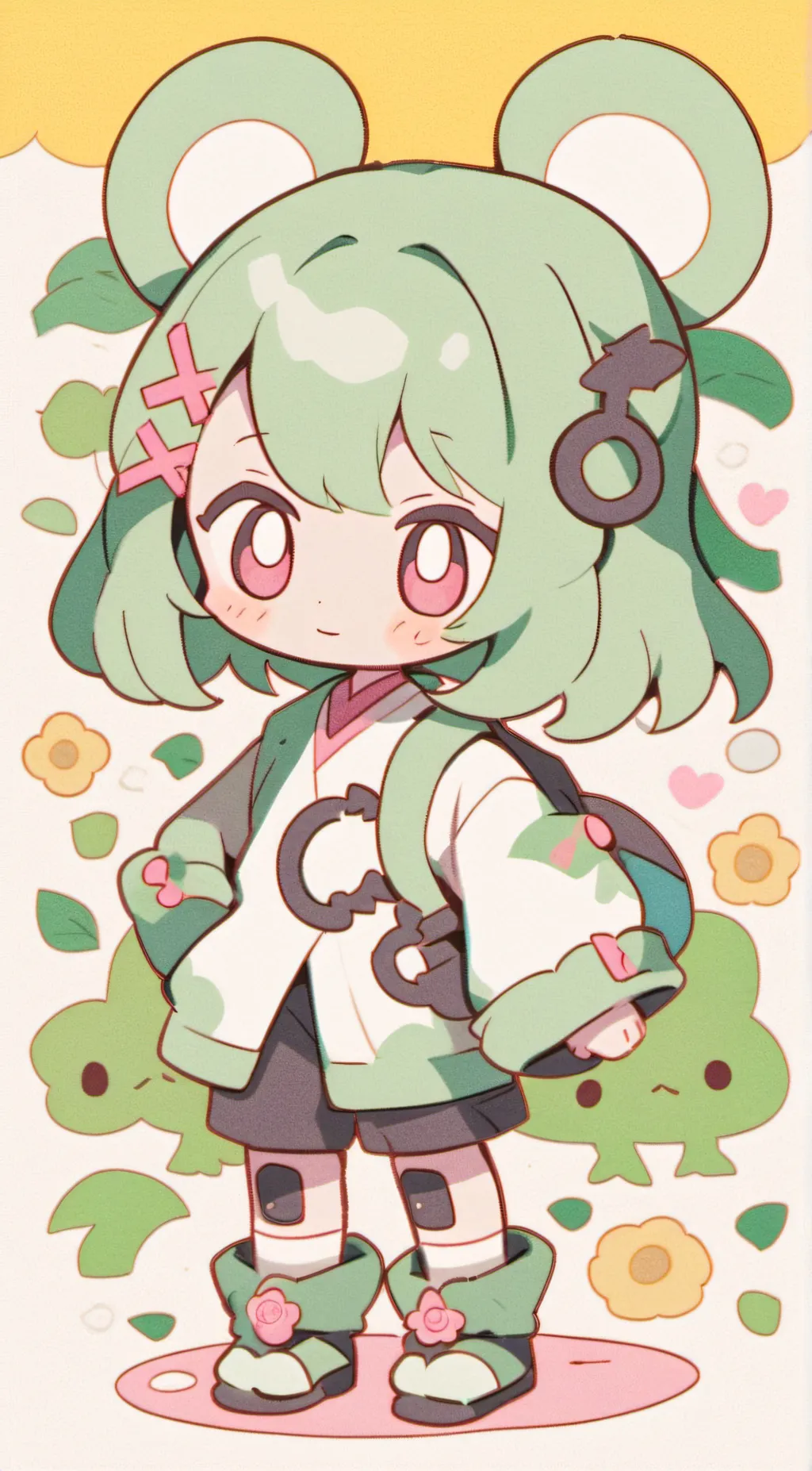 ai character: Lily background