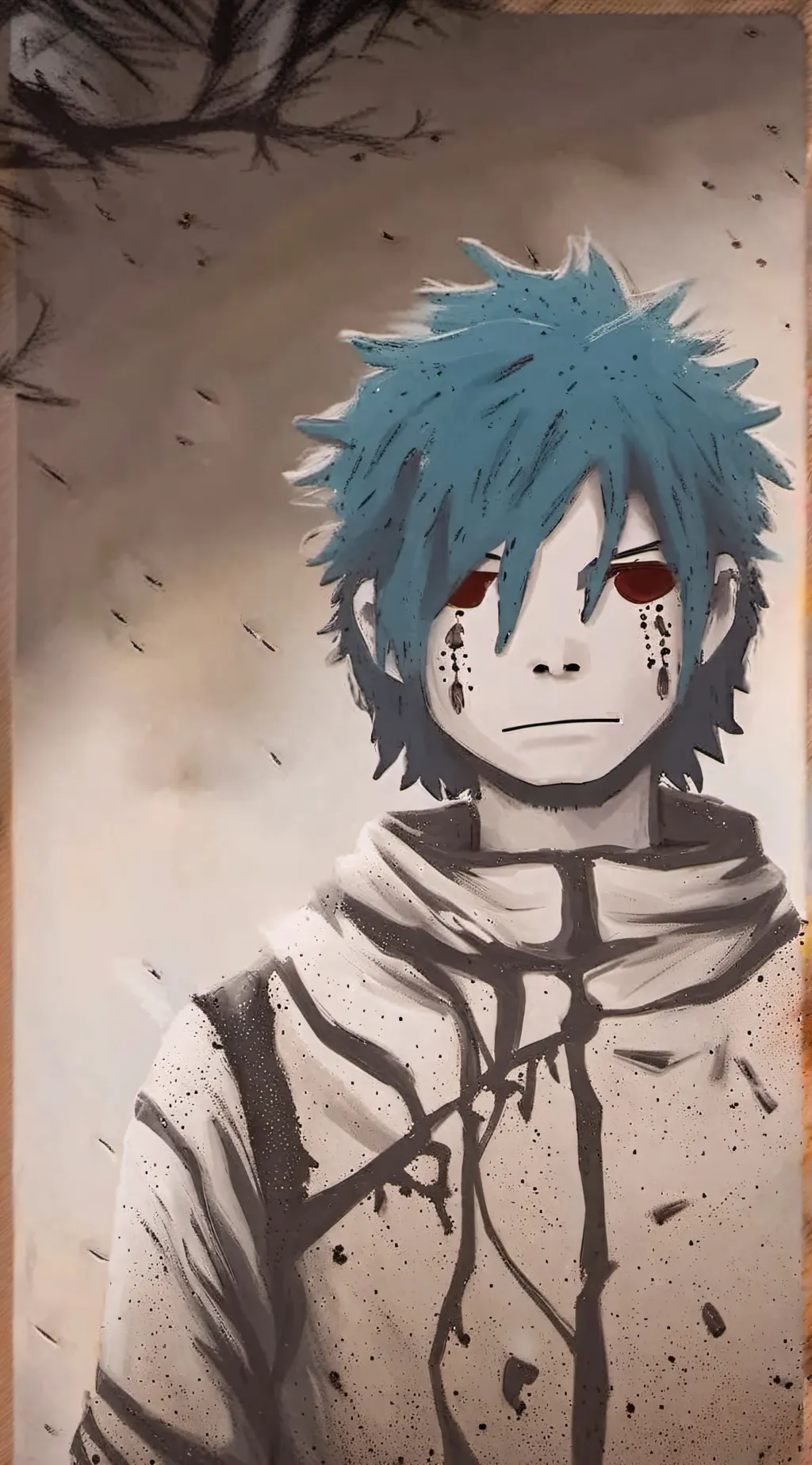 ai character: sally face background