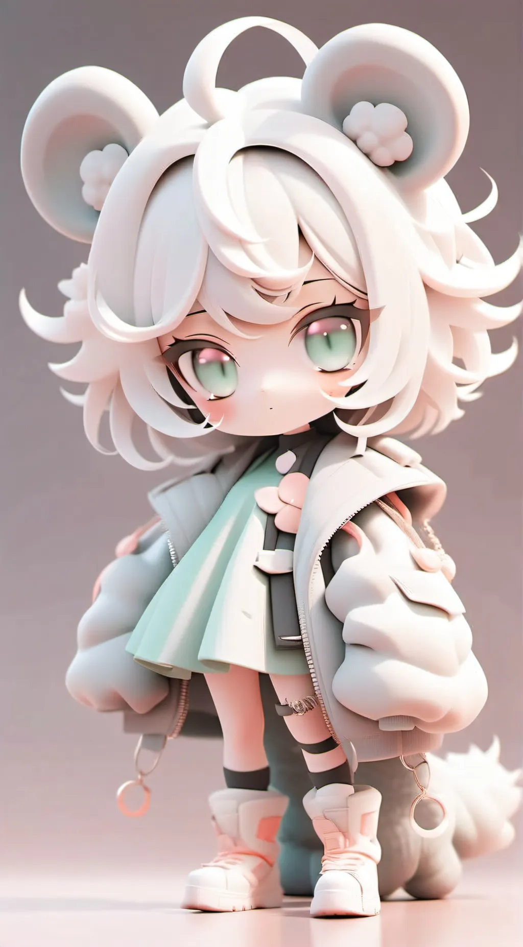 ai character: Latex Nora background