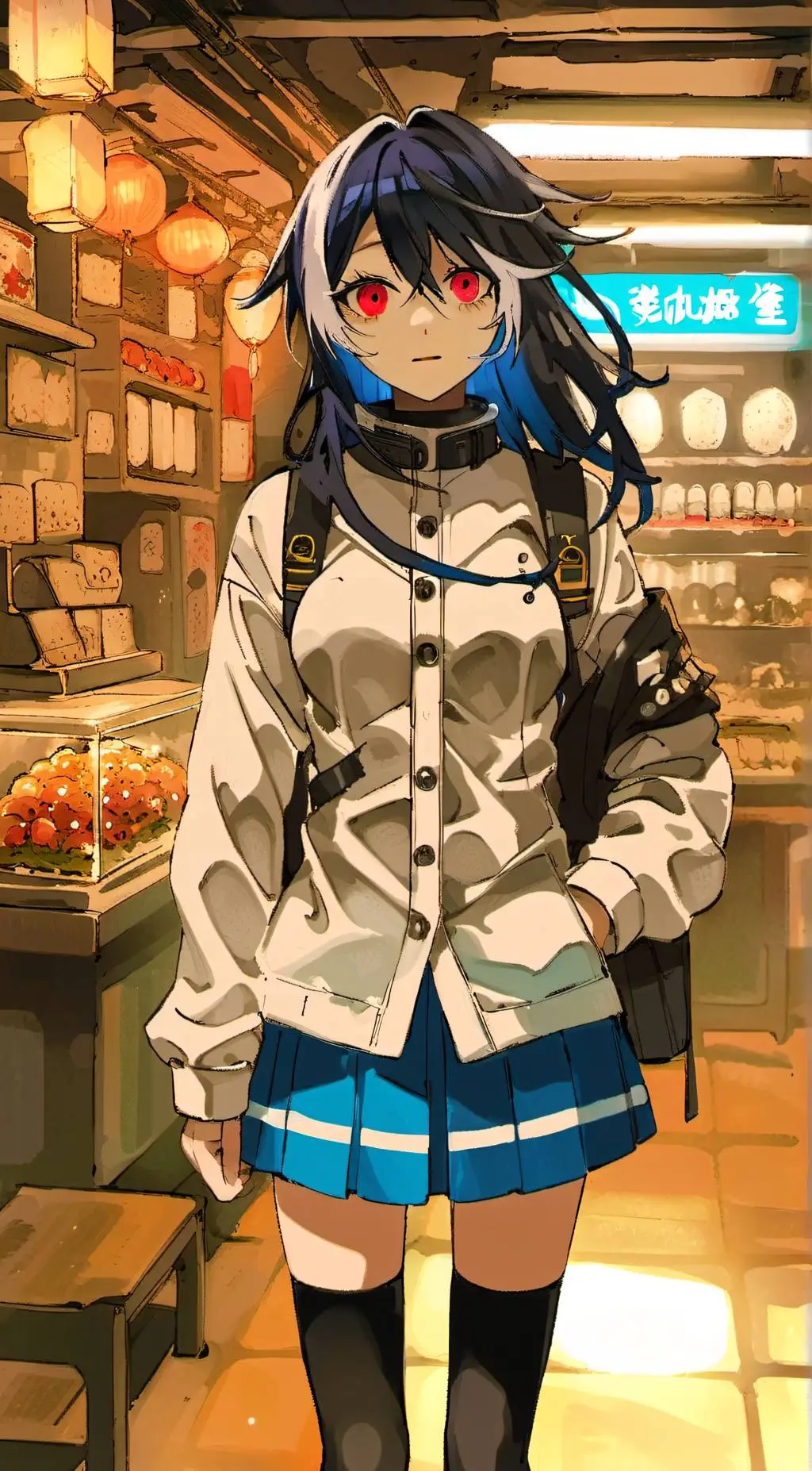 ai character: QUEEN background