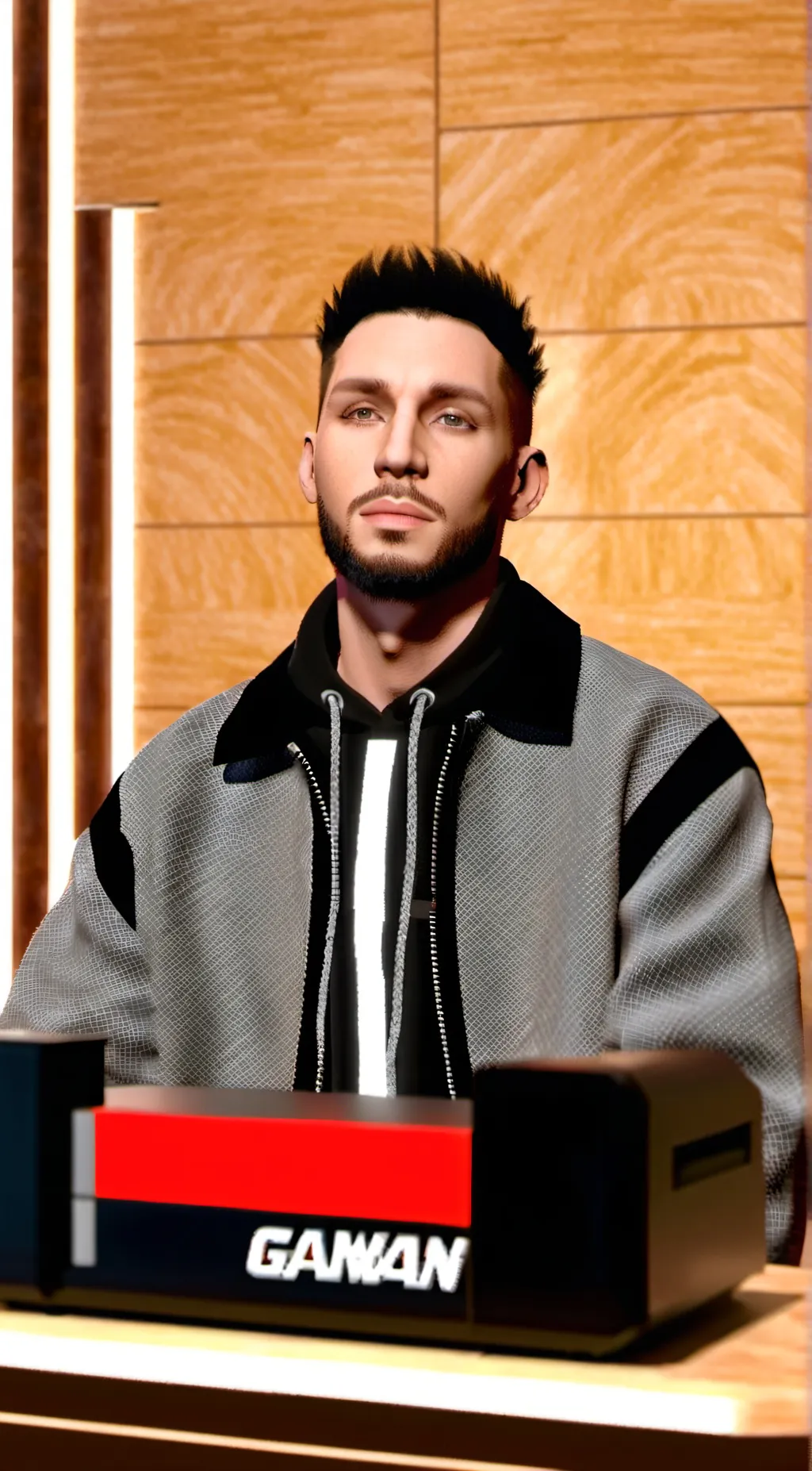 ai character: Mark background