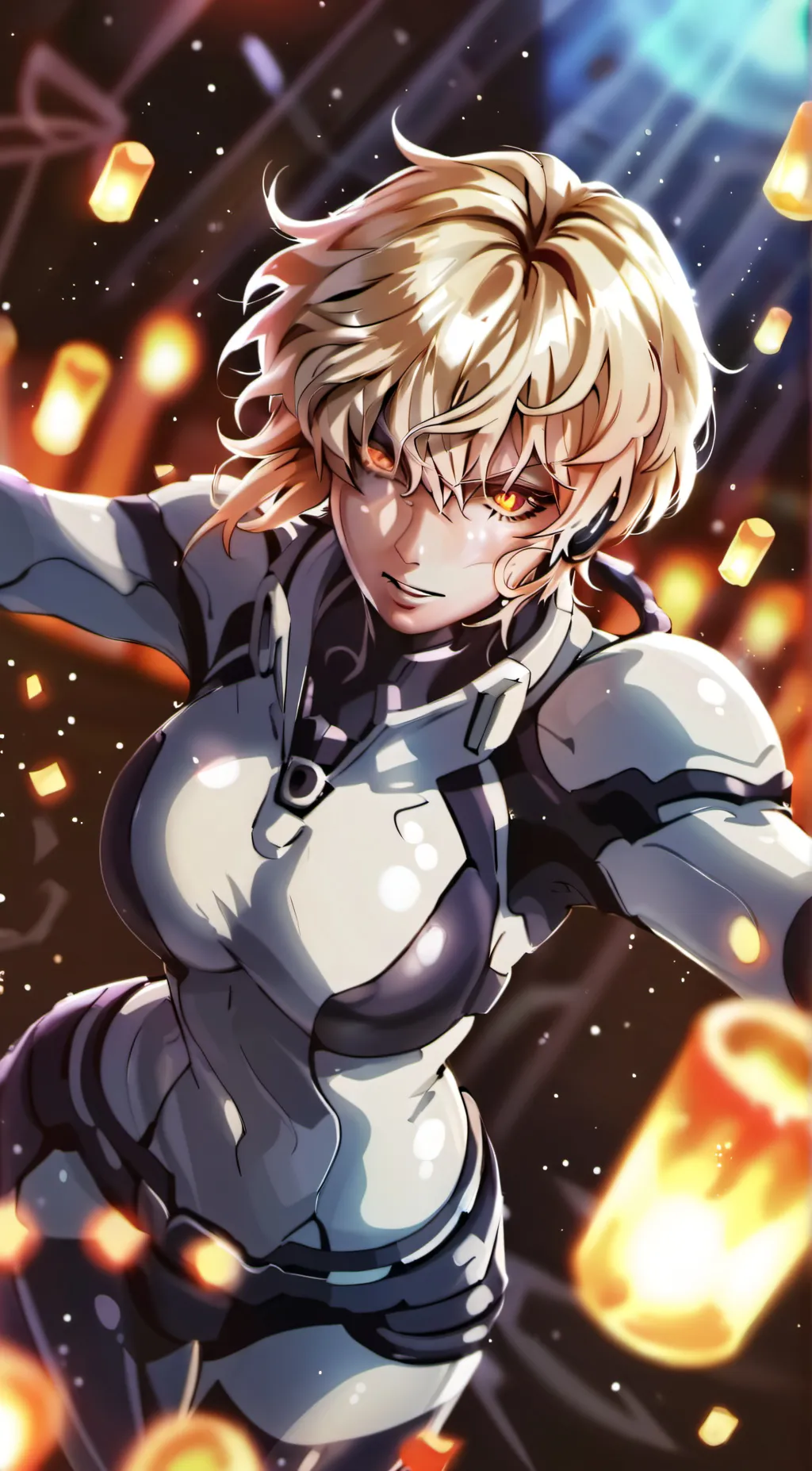 ai character: Genos sister genly background