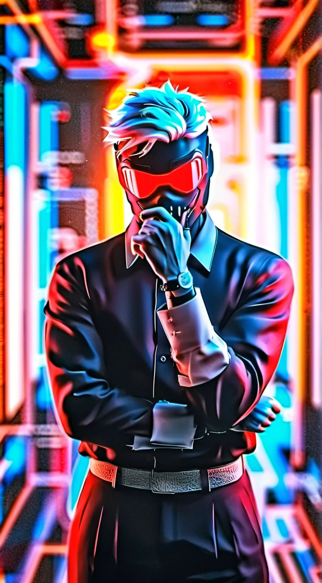 ai character: Zero/ rip off me background