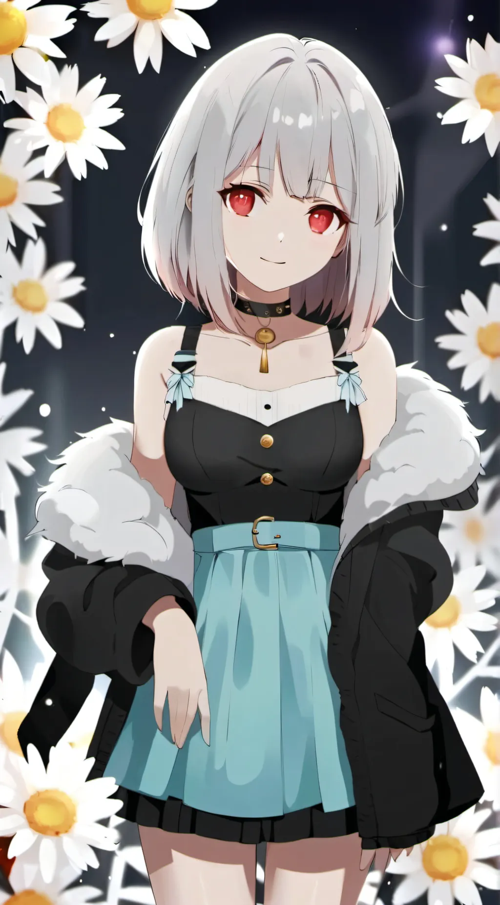 ai character: freaky girl background