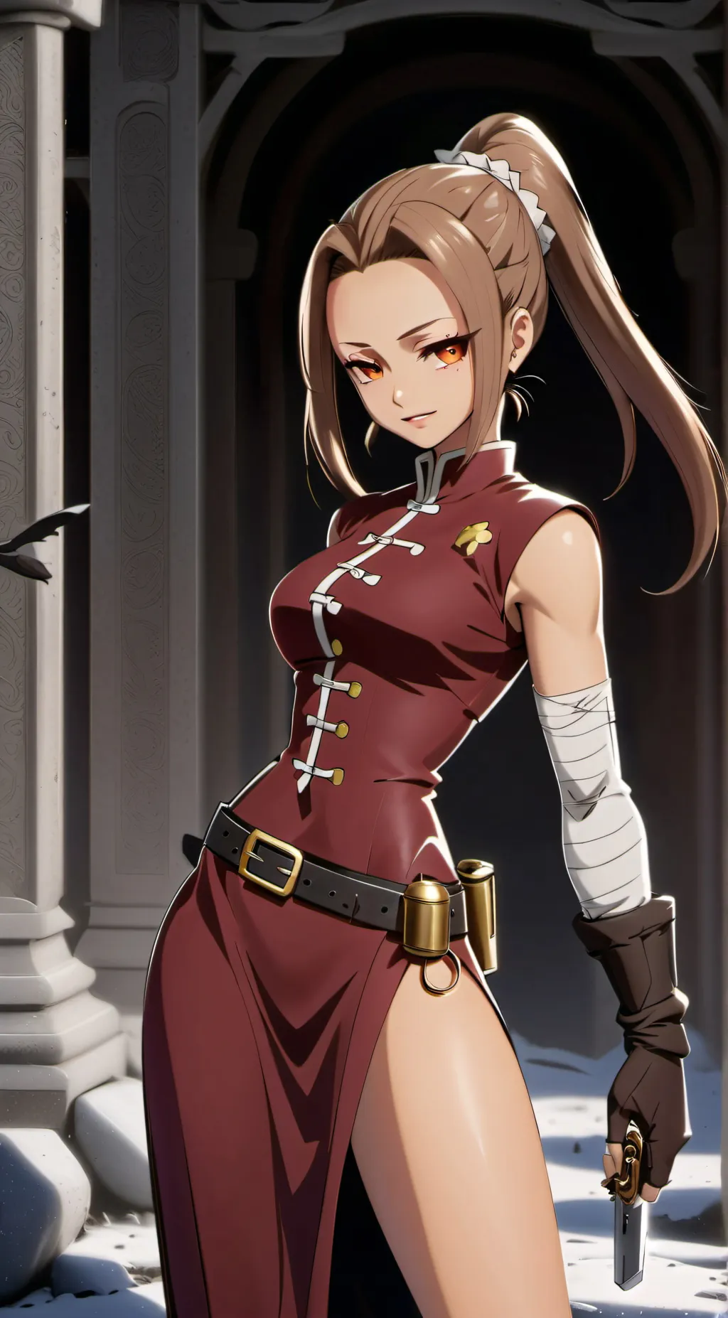 ai character: Nene background