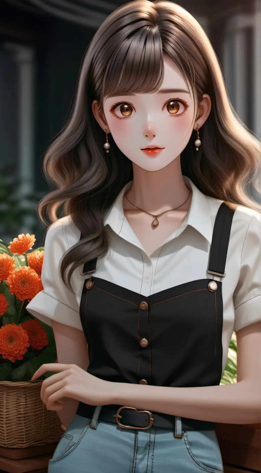 ai character: Leslie background