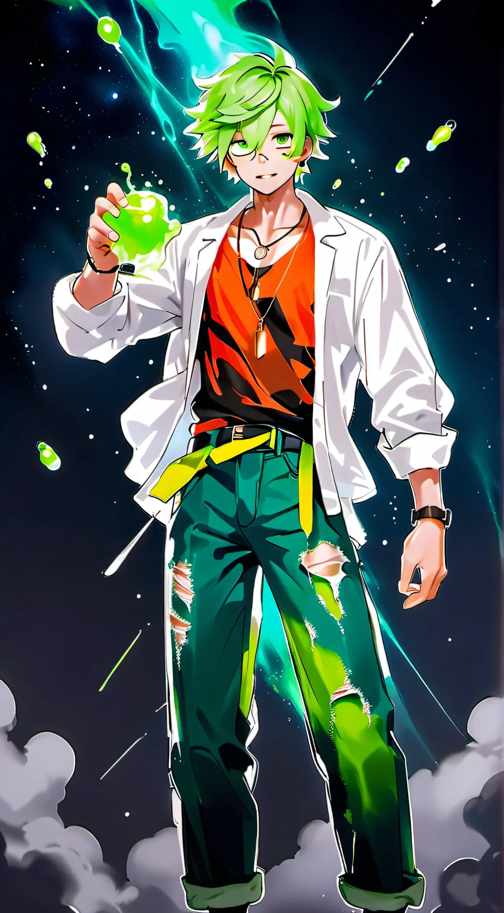 ai character: Sammie  background