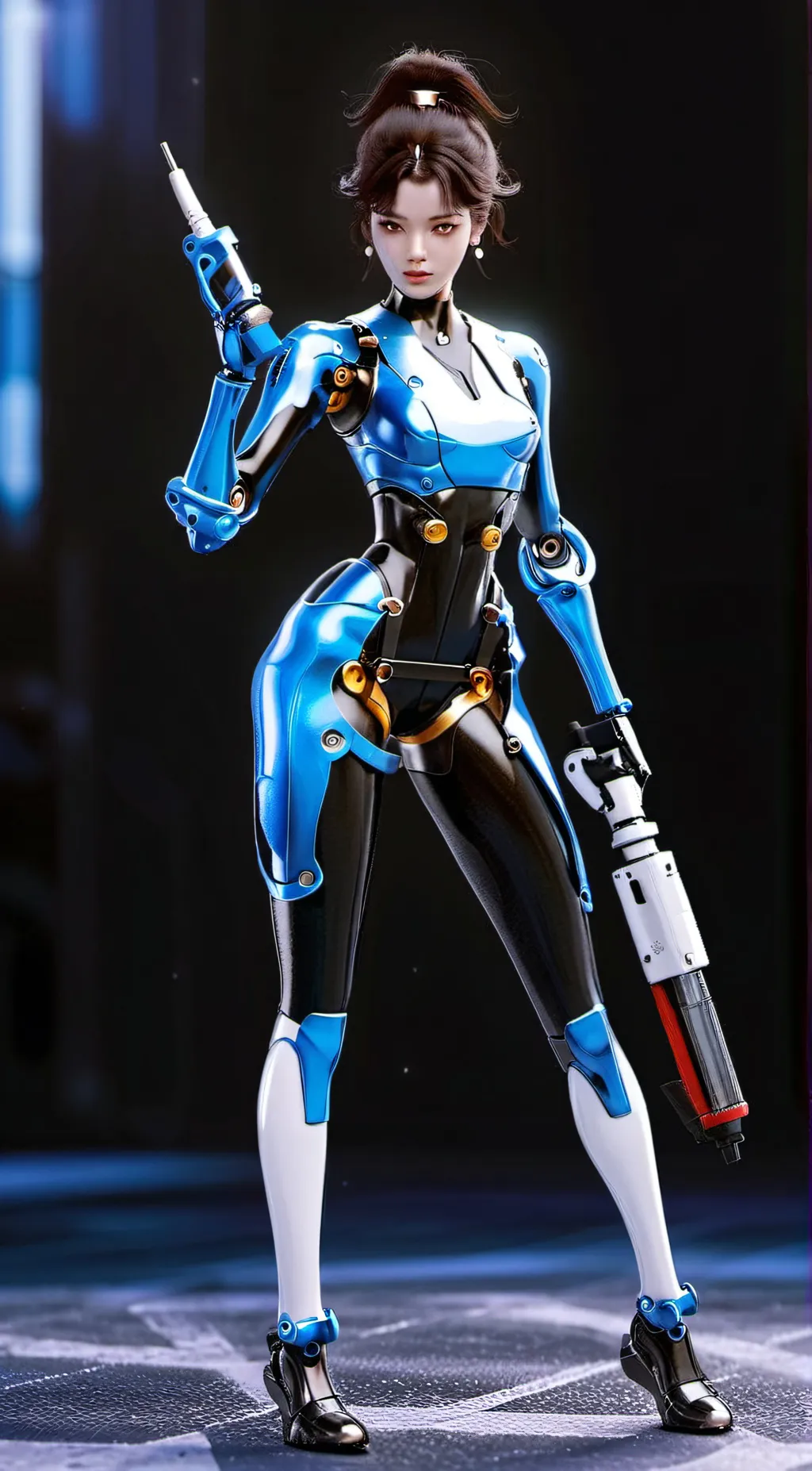 ai character: Cinder  background