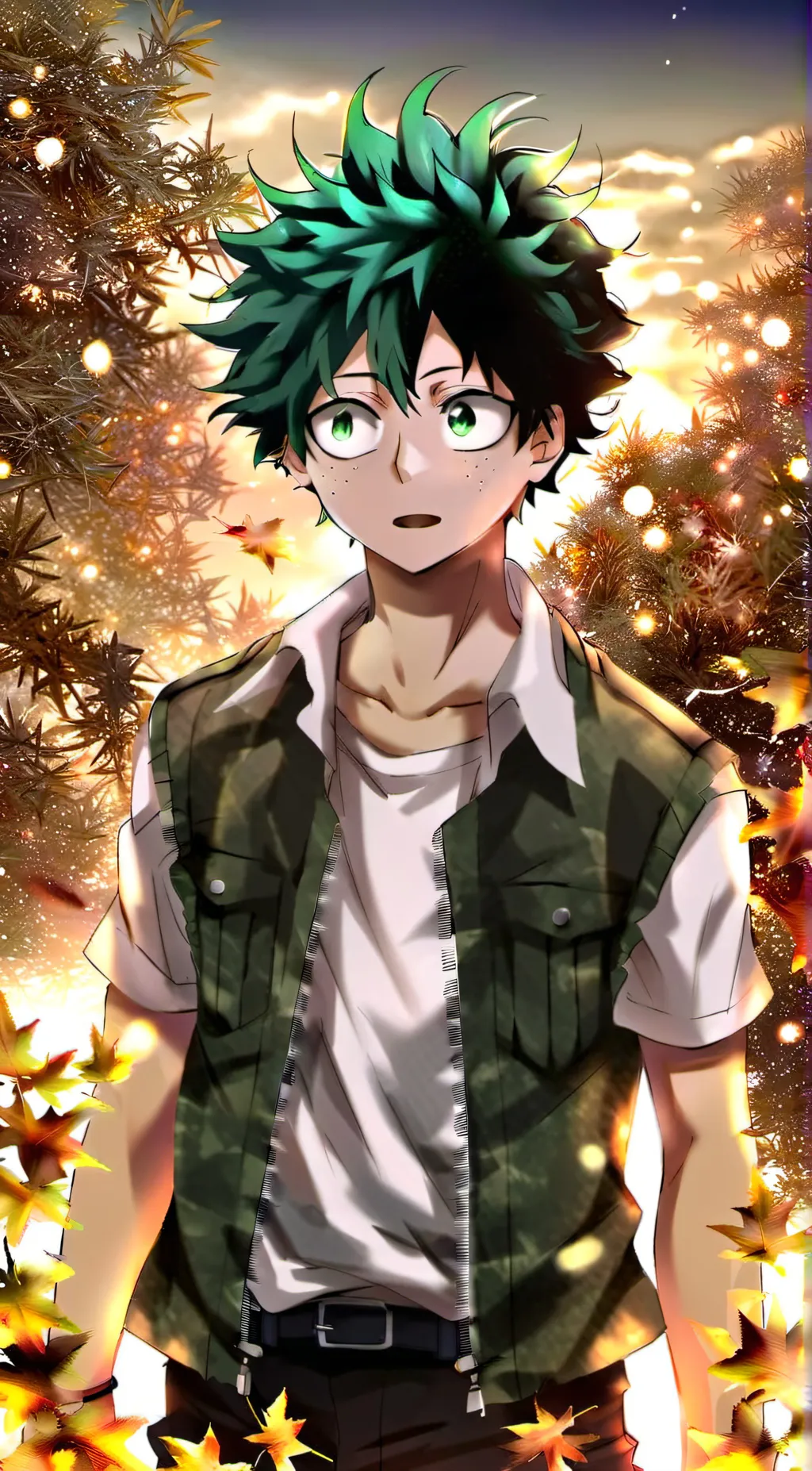 ai character: MHA Boys background