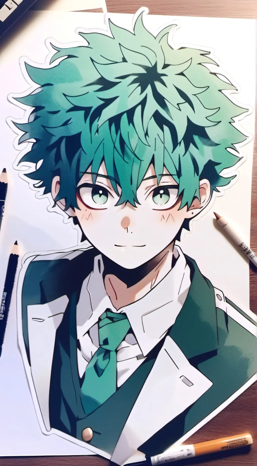 ai character: ✨Deku x Bakugo✨ background