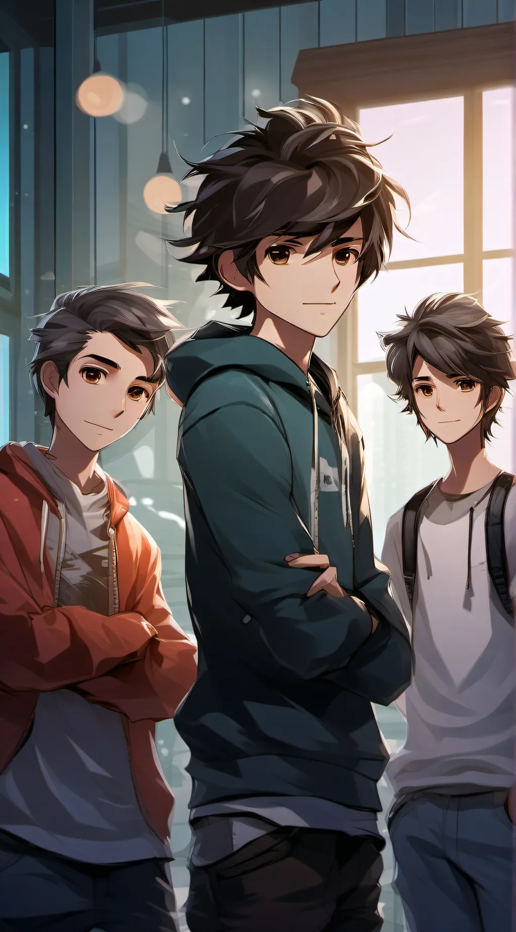 ai character: Roommates background