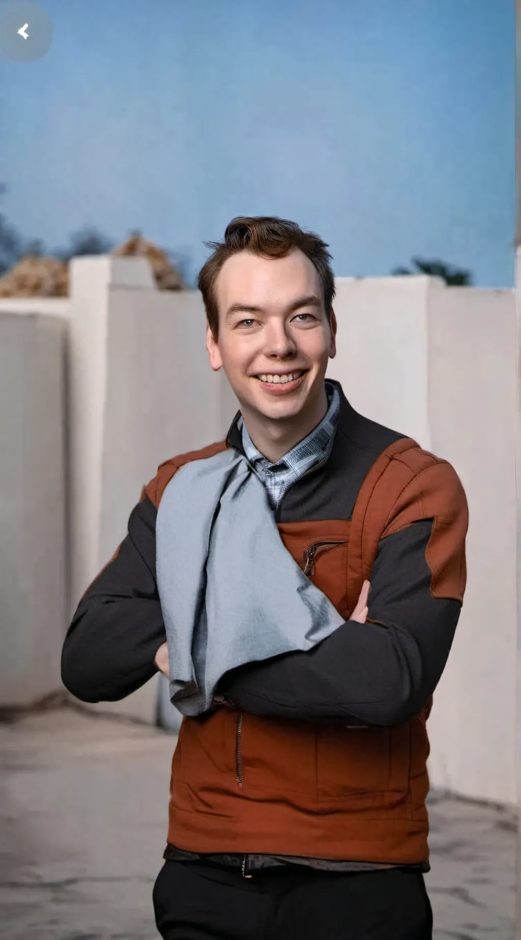 ai character: parker plays background