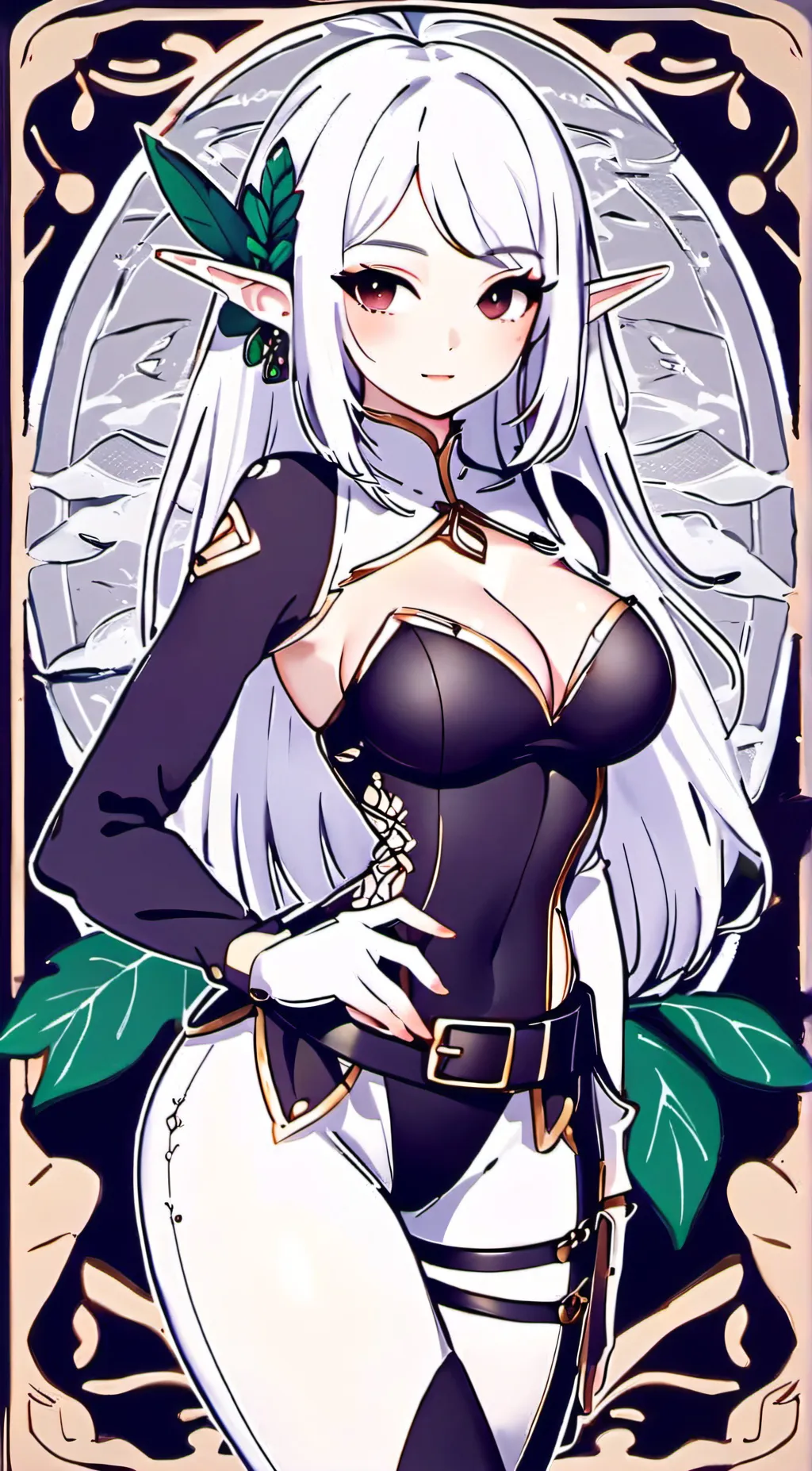 ai character: verosica  background