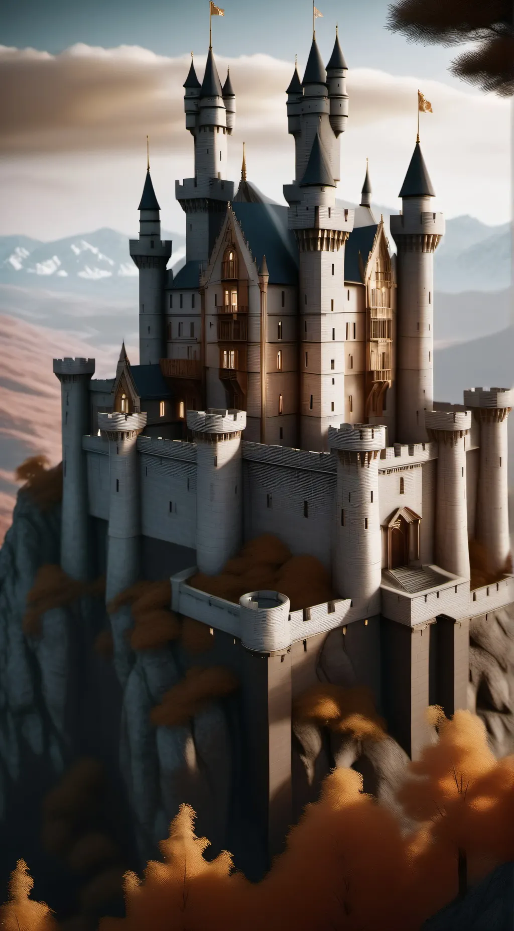 ai character: Hogwarts background
