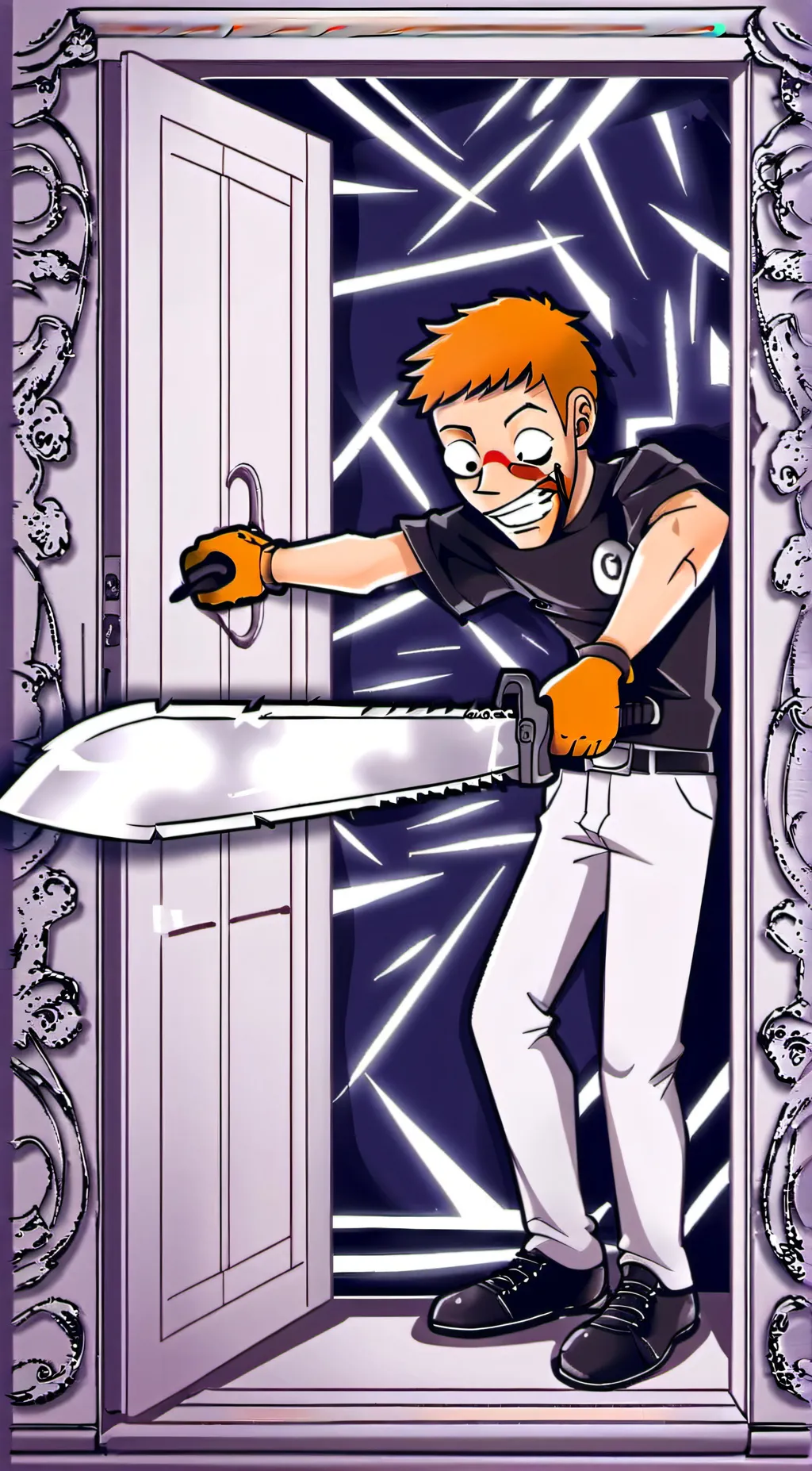 ai character: Doesbadthingsguy  background