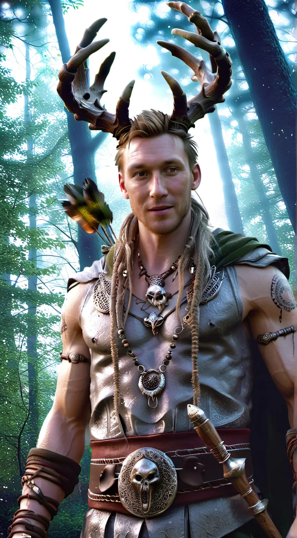 ai character: Adamo background