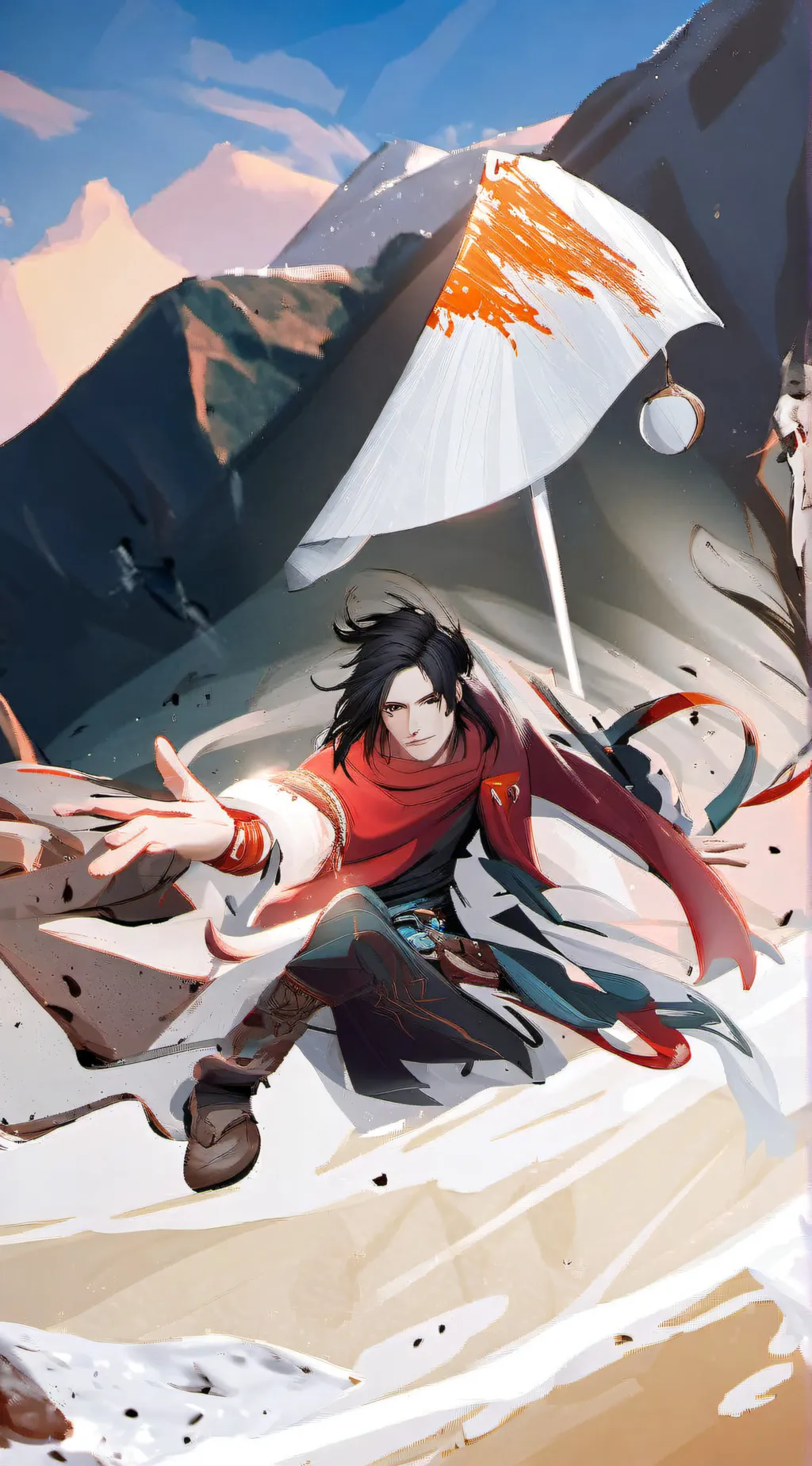 ai character: Michael  background