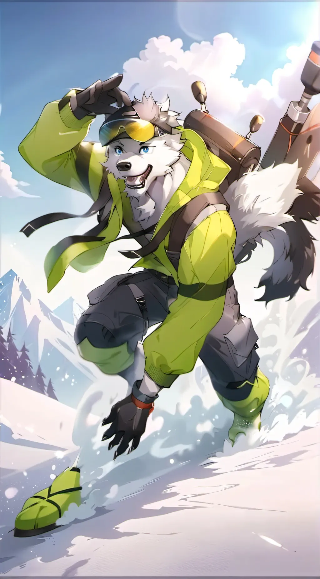 ai character: Kall background
