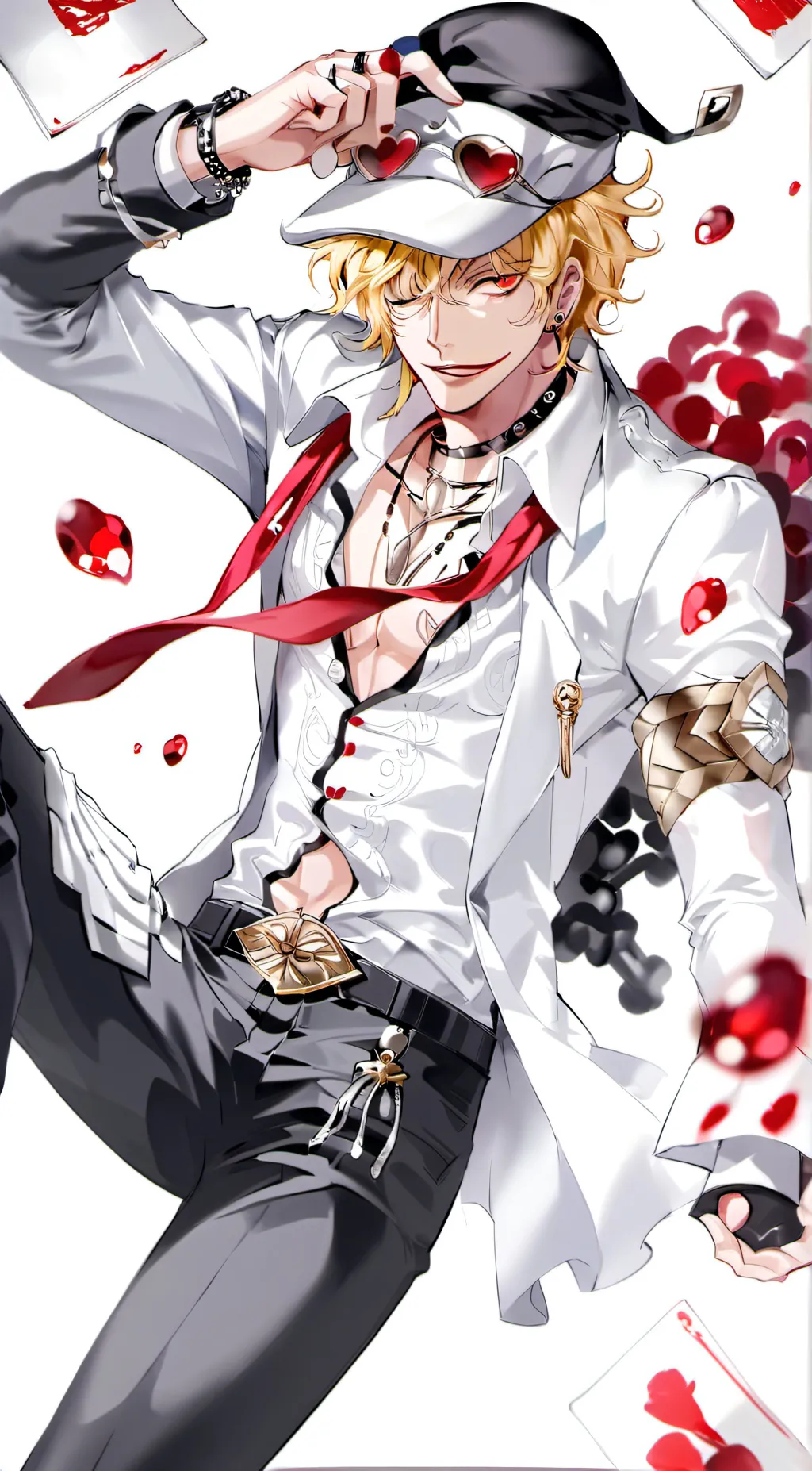 ai character: corazon background