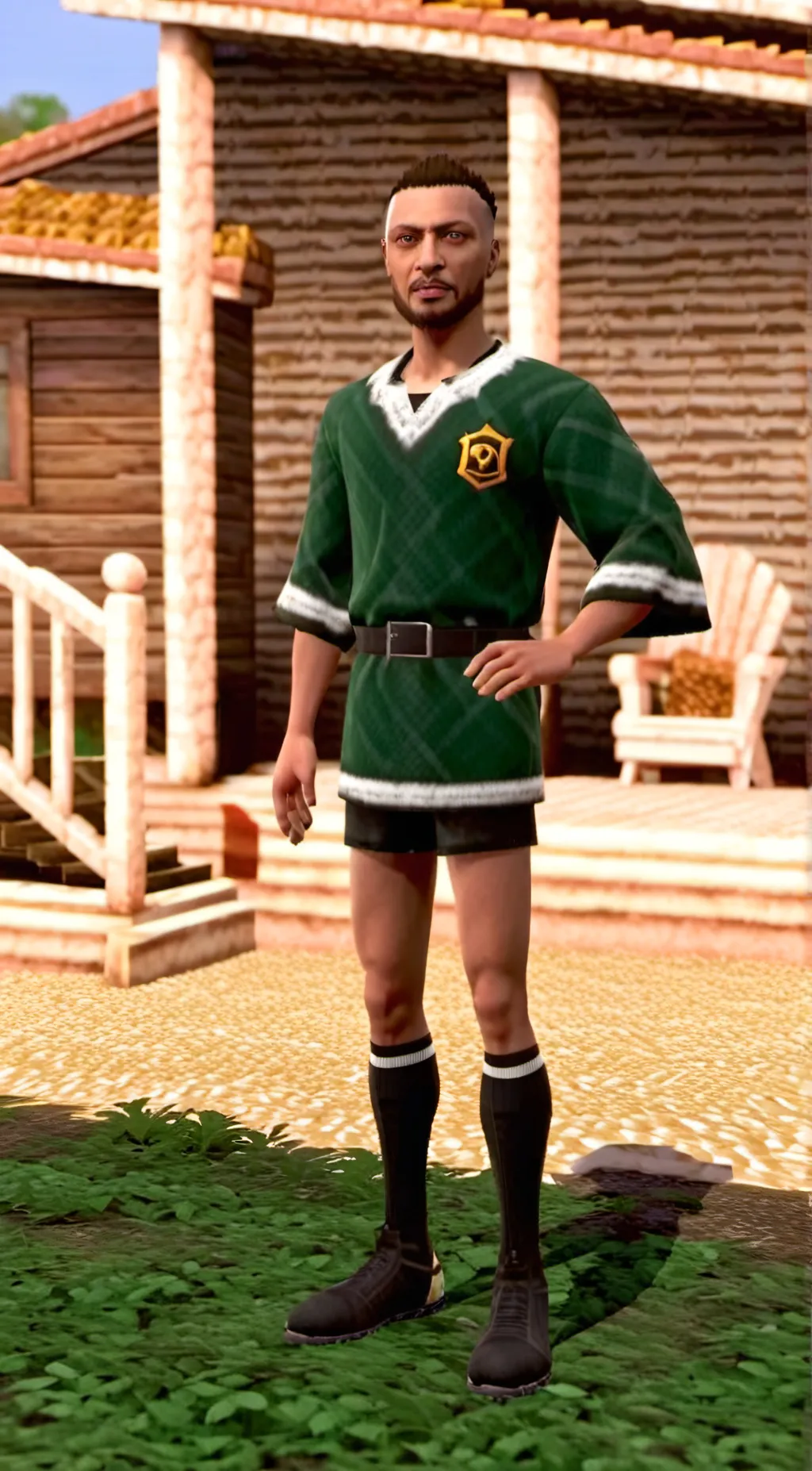 ai character: Jason  background