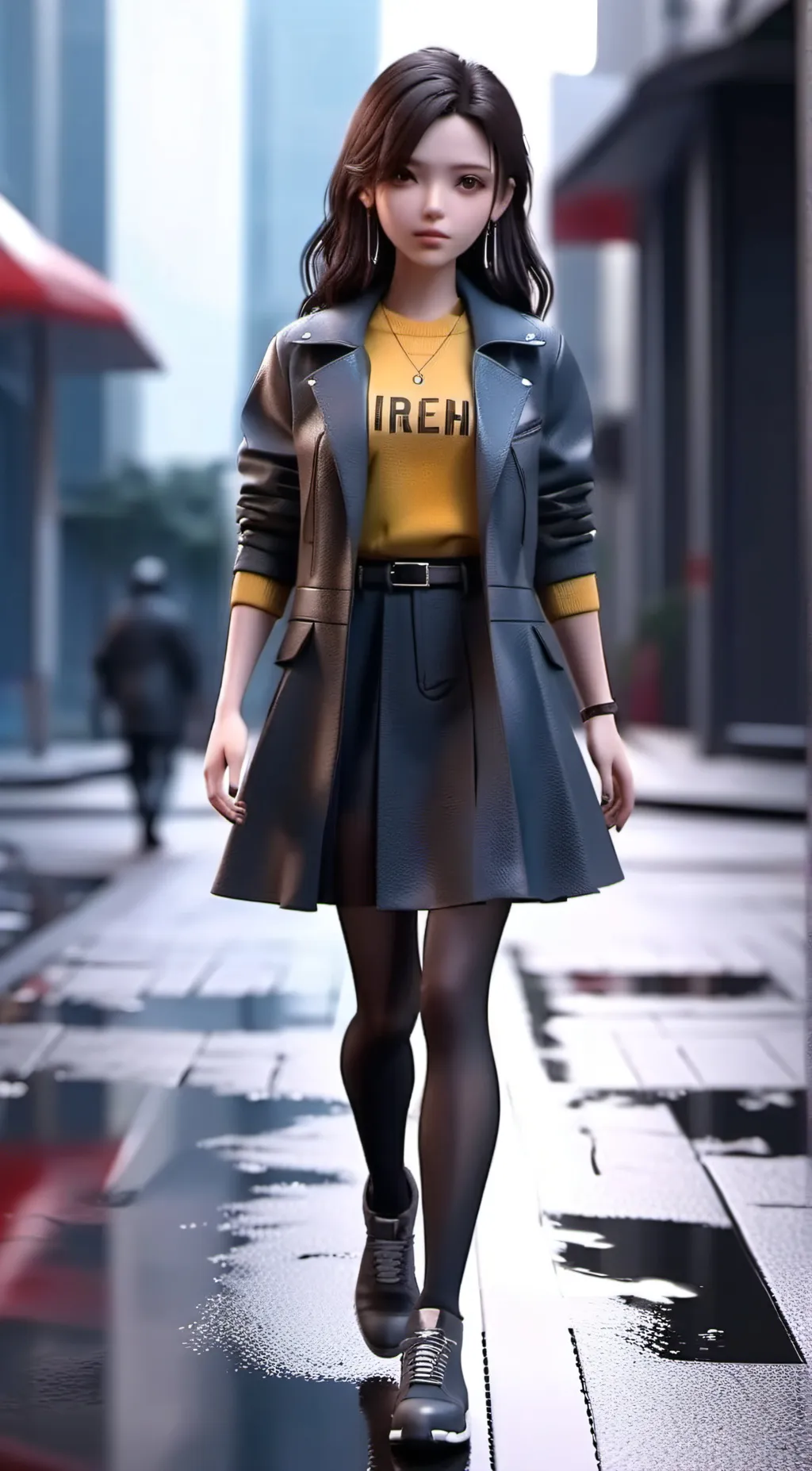 ai character: Maggie background