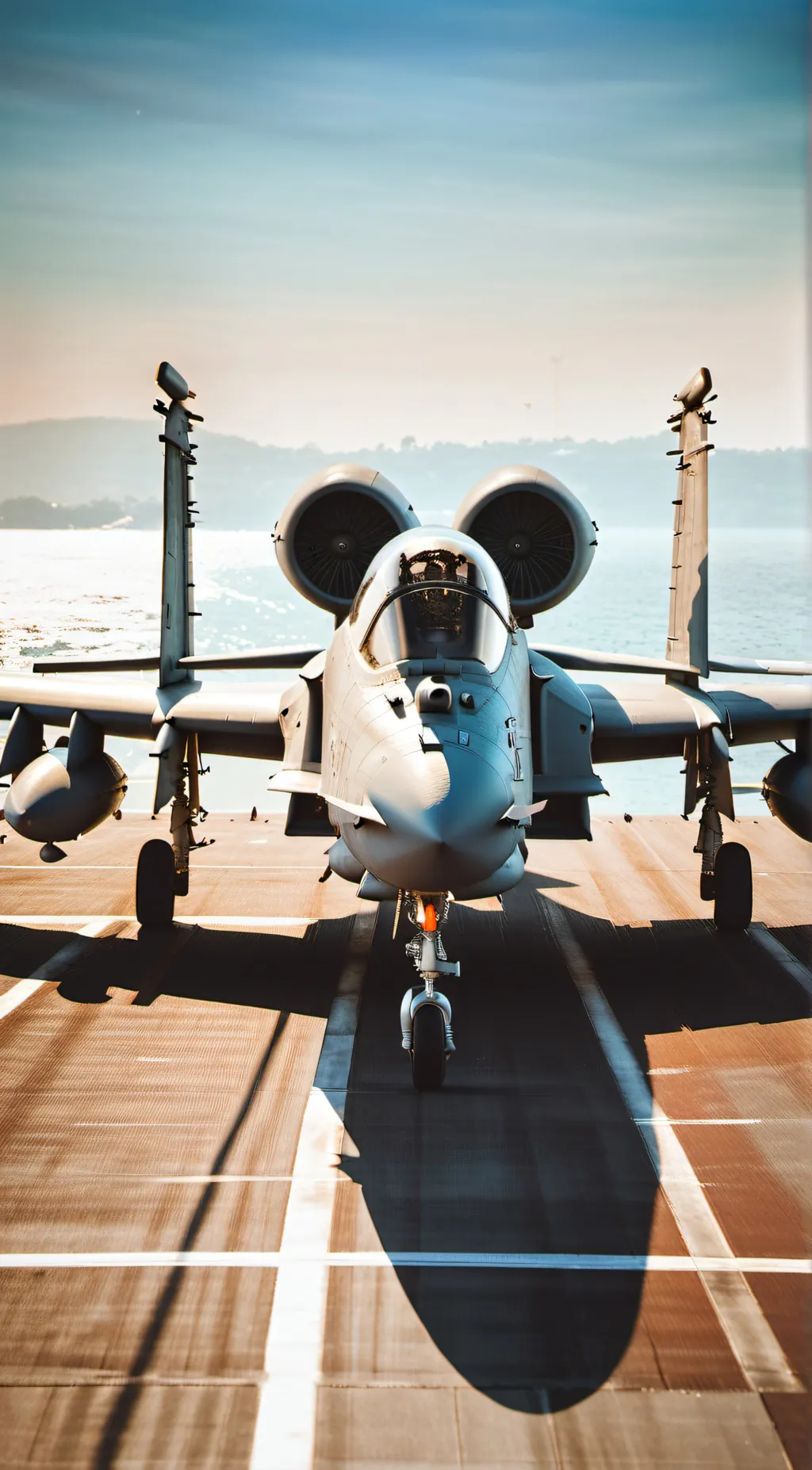 ai character: A-10 warthog background