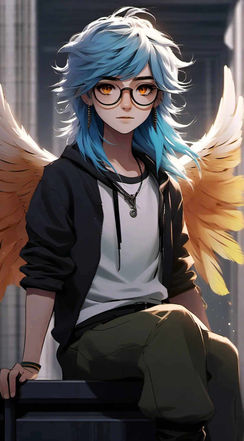 ai character: Xana(Female X) background