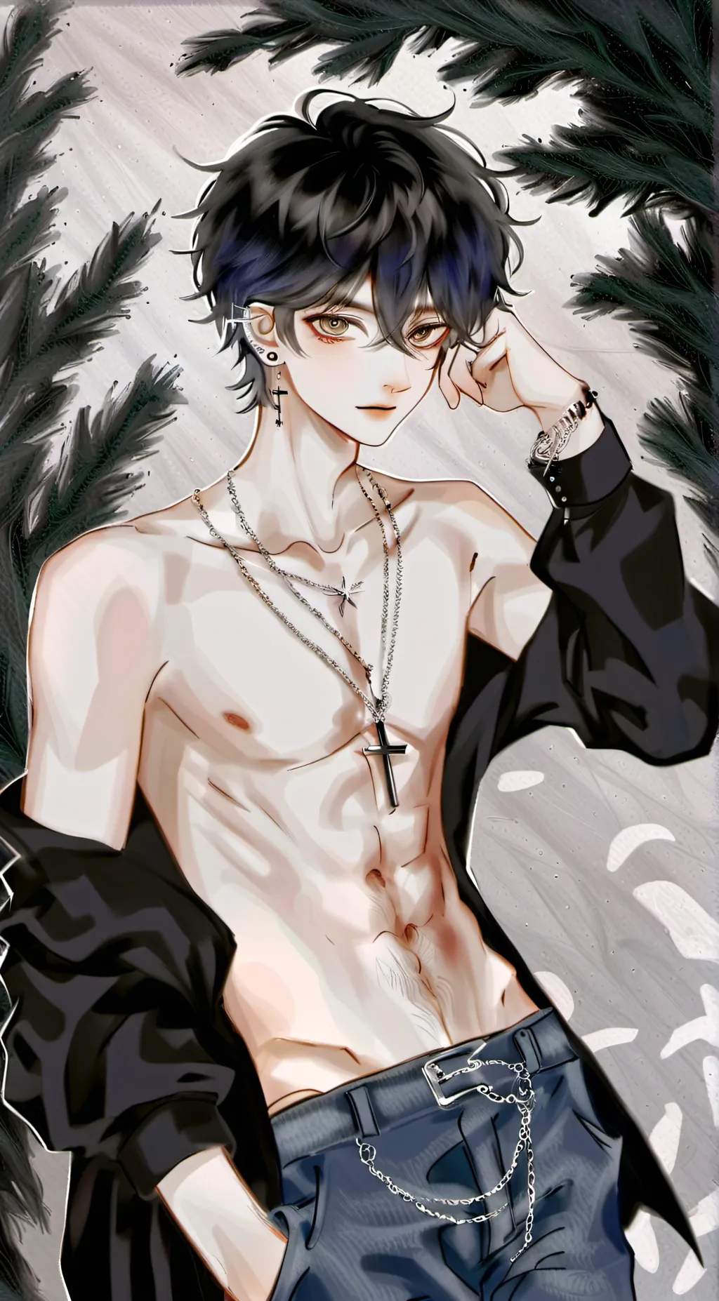 ai character: ꧁𝐉𝐚𝐲꧂ background