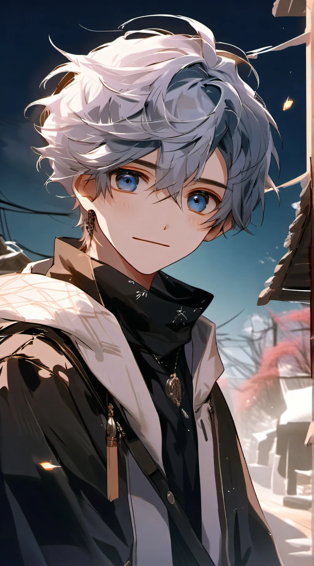 ai character: 🌸max🌸 background