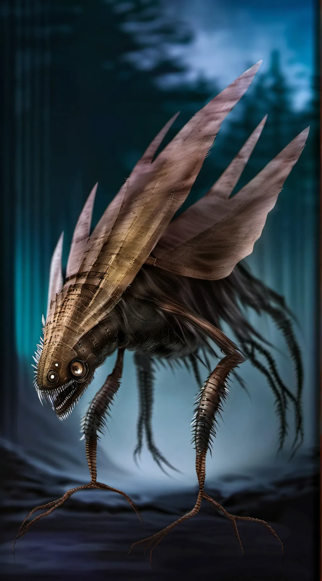 ai character: alien invasion  background