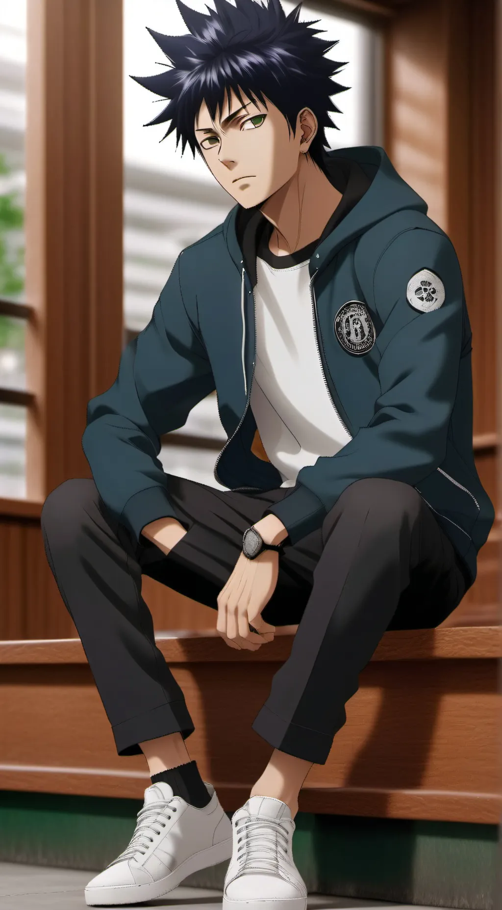 ai character: Megumi Fushiguro background