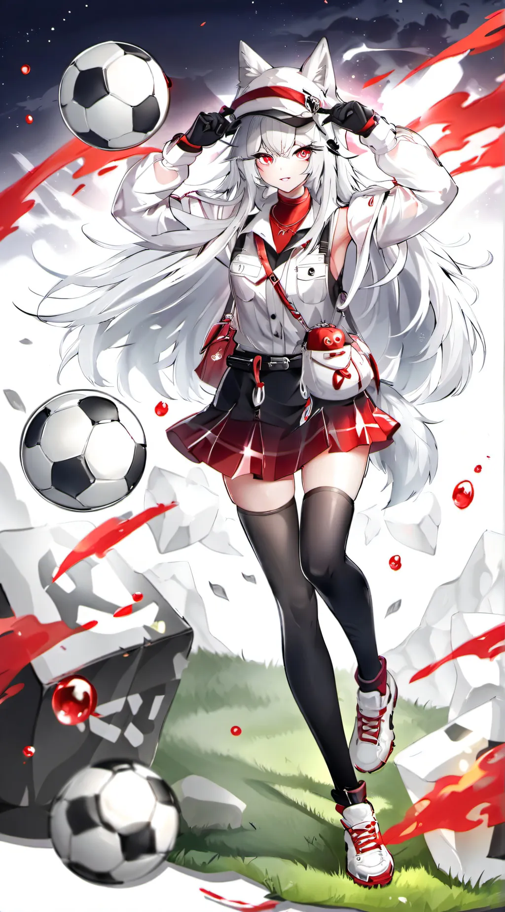 ai character: nadille background