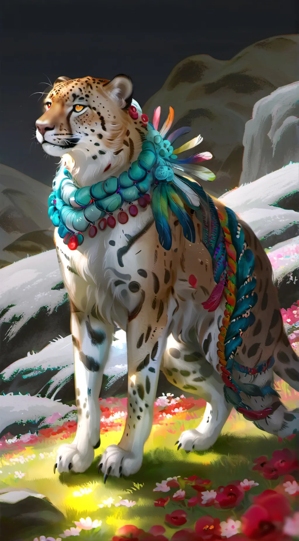 ai character: Chitty  background