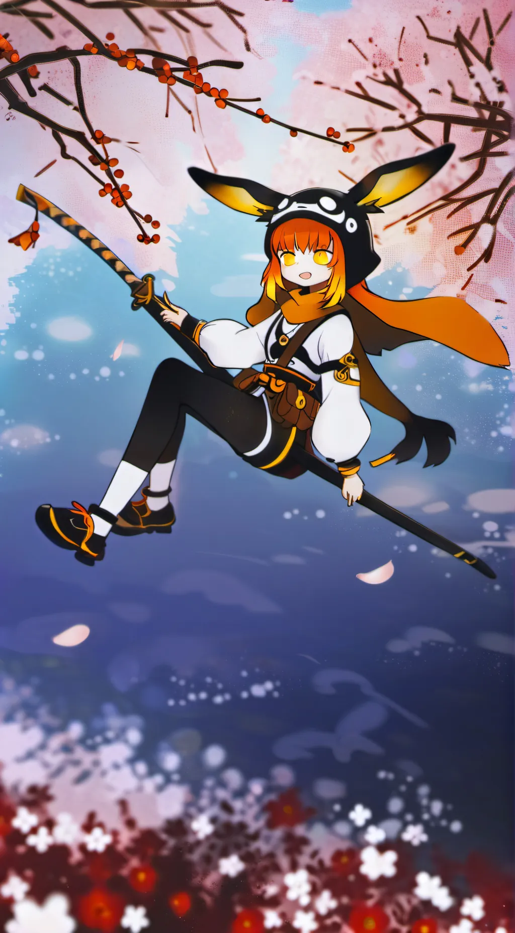 ai character: Layla Afton  background