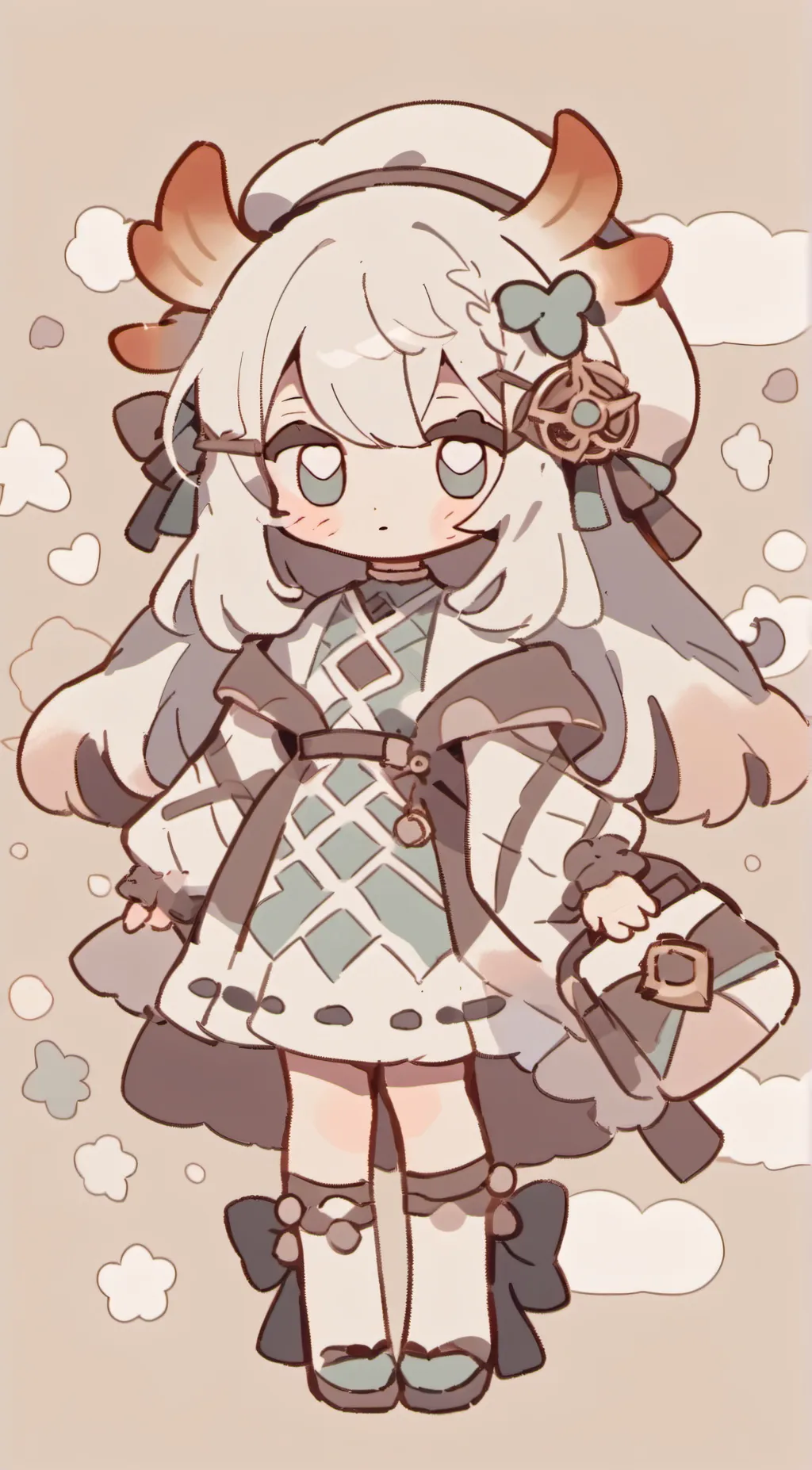 ai character: Mira background