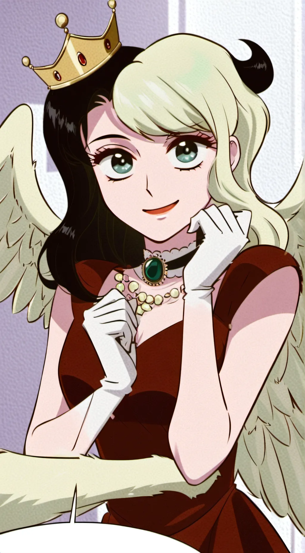 ai character: HH KISSING BOOTH background